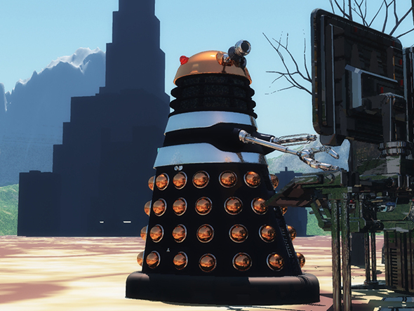CGI Dalek available from Mechmaster!