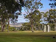 Australian Standing Stones - view of Glen Innes