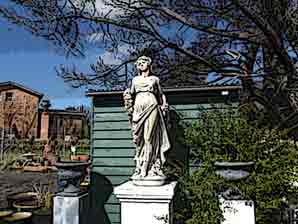 Statues & Fountains - The Old Convent Gardens  - Guyra NSW