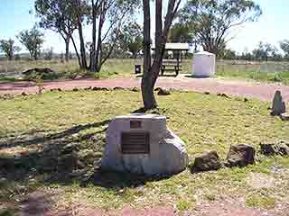 Myall Creek Massacre site memorial.
